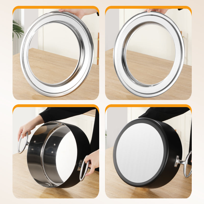 10L Stainless Steel Buffet Soup Warmer | Flip-Top Insulated Food Server