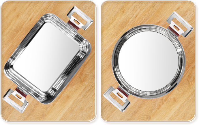 Edicel 6L Insert Lid Rectangular Stainless Steel Chafing Dish for Hotel Buffet & Catering