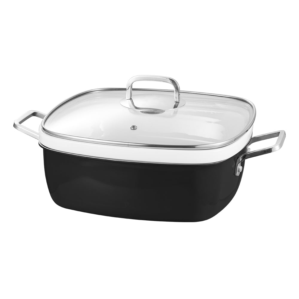 Edicel Square Stainless Steel Chafing Dish  | Hotel Buffet Food Warmer