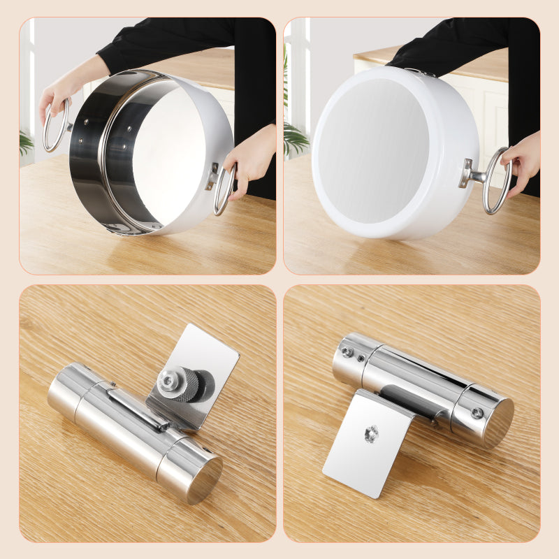 6.8L Stainless Steel Chafing Dish with Soft-Close Lid | Hotel & Buffet Serving
