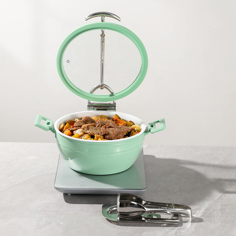Edicel  6L Rectangular Multi-Position Stay-Open Lid Chafing Dish for Hotel Buffet Serving (Copy)