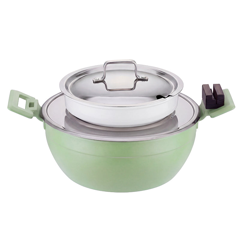 Edicel 6L Commercial Soup Warmer | Stainless Steel Electric Food Warmer for Hotel Buffet