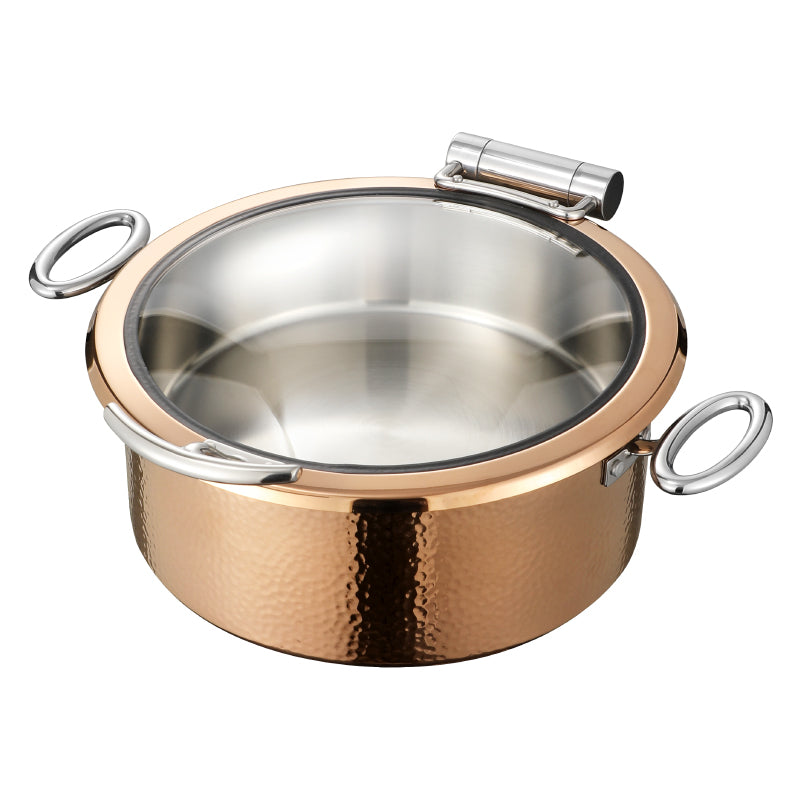 Edicel 5L Rectangular Stainless Steel Soft-close Chafing Dish | Alcohol Water Bath Food Warmer for Catering (Copy)