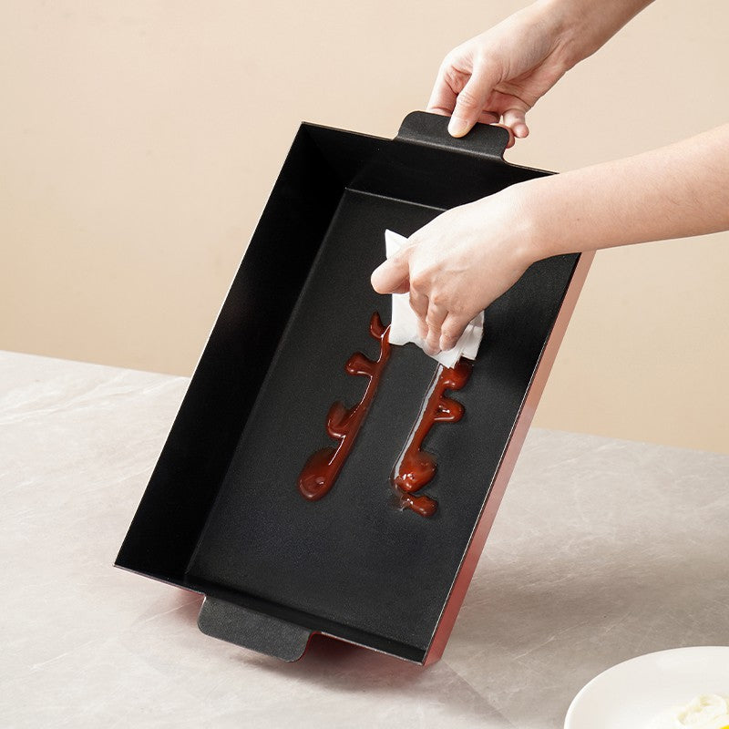 Rectangular Stainless Steel Buffet Food Pan for Hotel Banquet Catering