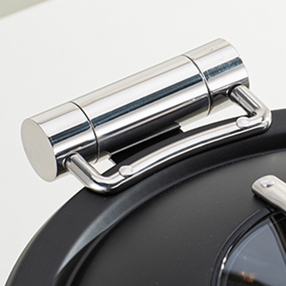 5L Round Stainless Steel Chafing Dish with Soft-Close Lid | Hotel & Buffet Serving