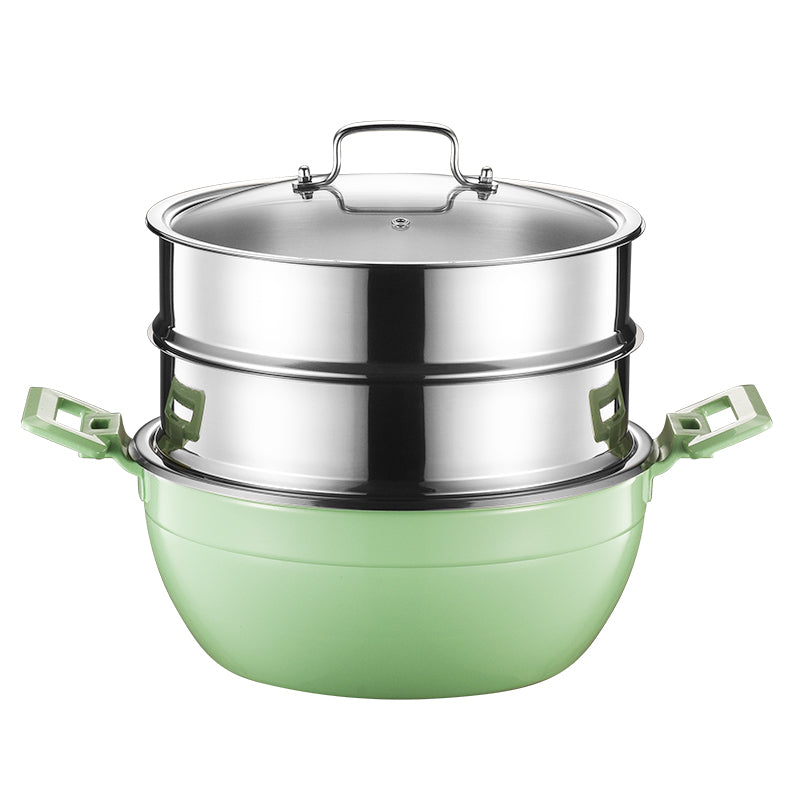Commercial Food Steamer | 304 Stainless Steel Buffet Steamer for Catering & Serving