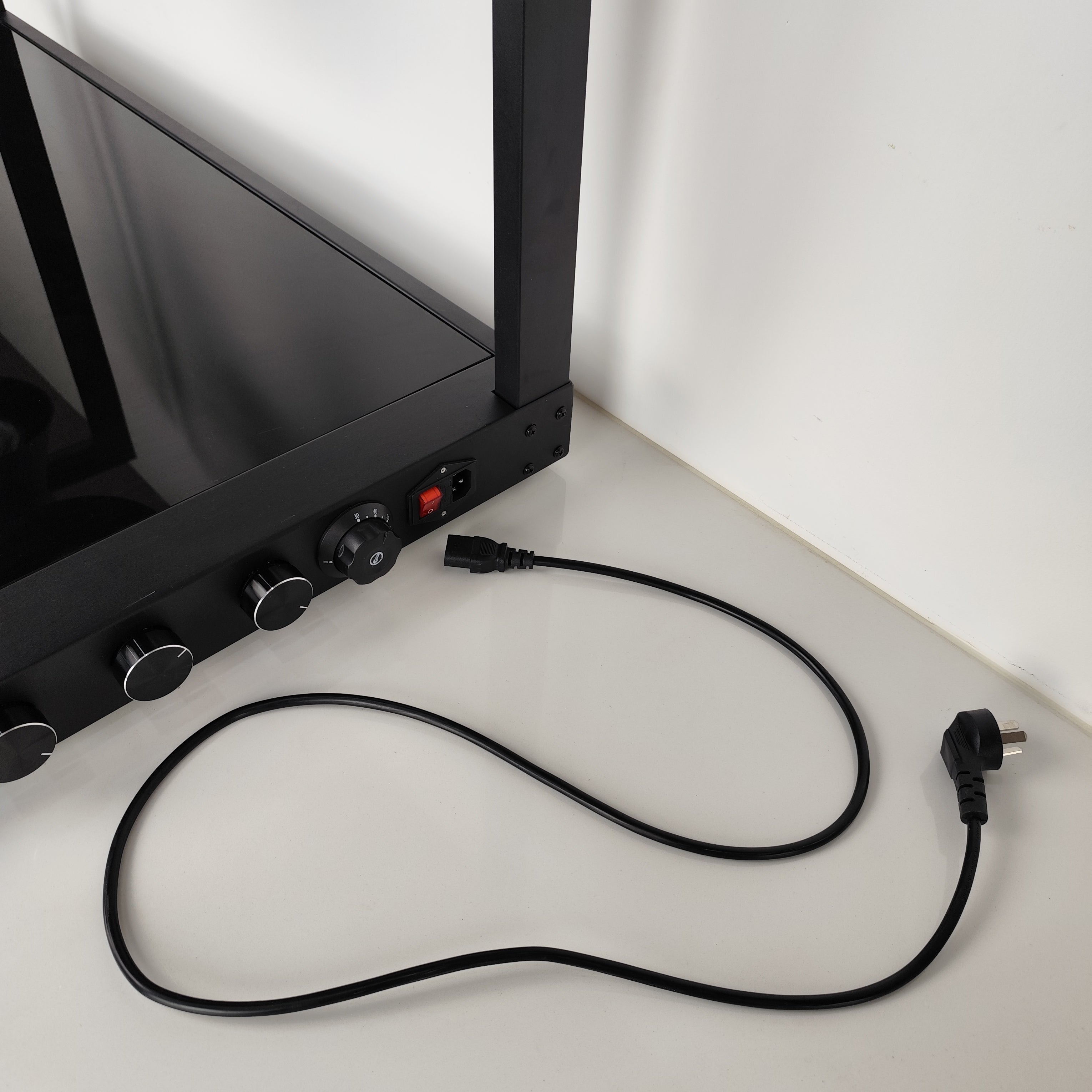 Edicel Triple Head Infrared Heat Lamp Station | Buffet & Catering Warming