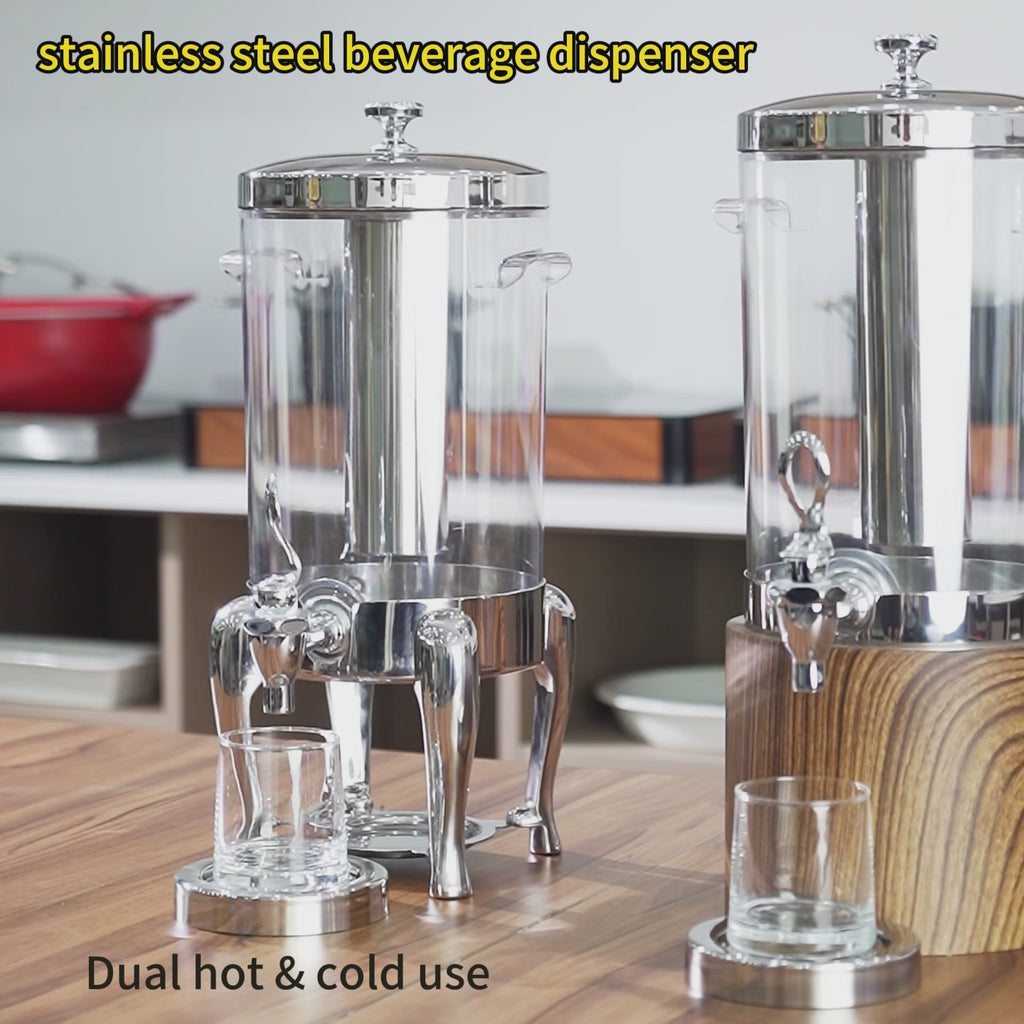 Edicel 5.8L Non-Electric Beverage Dispenser for Buffet Serving